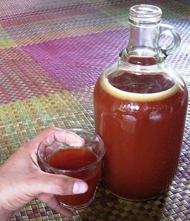 Drinking Tuba (Coconut Wine)