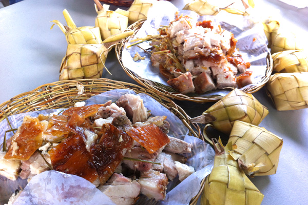 Having a Lechon Feast