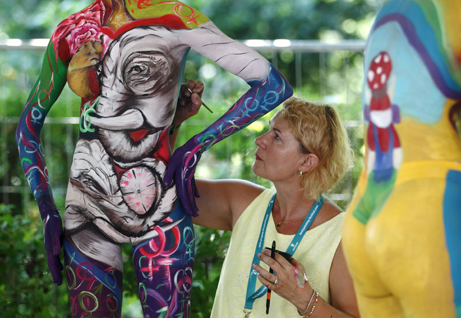 Bodypainting Festival, Austria