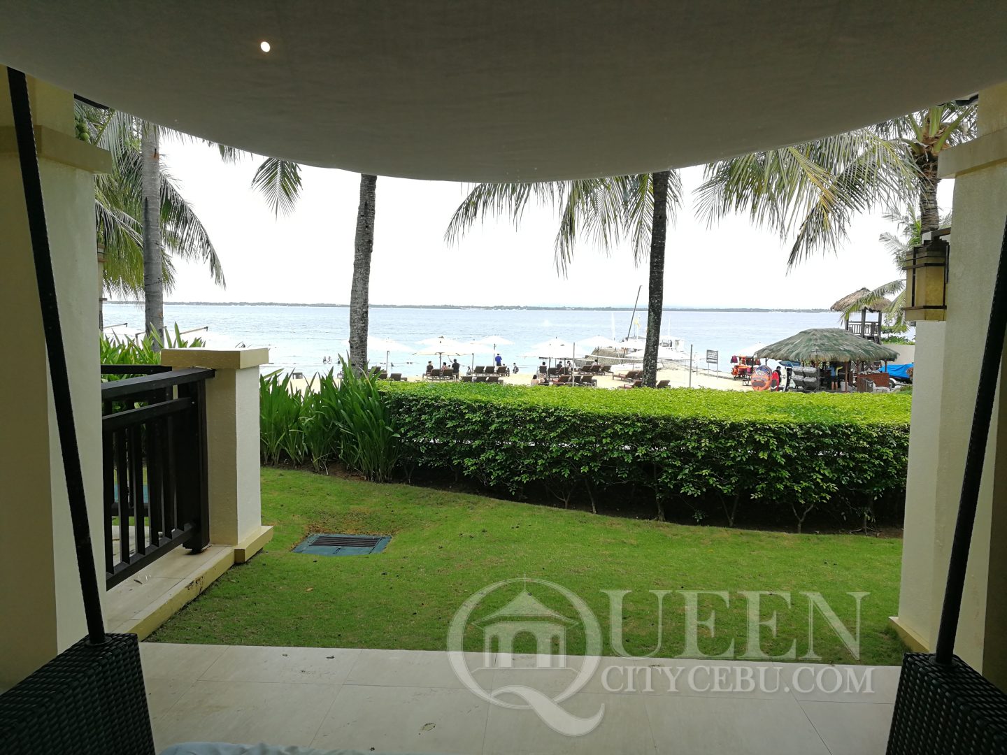 View from the bedroom of Crimson Resort's Beach Casita Villa
