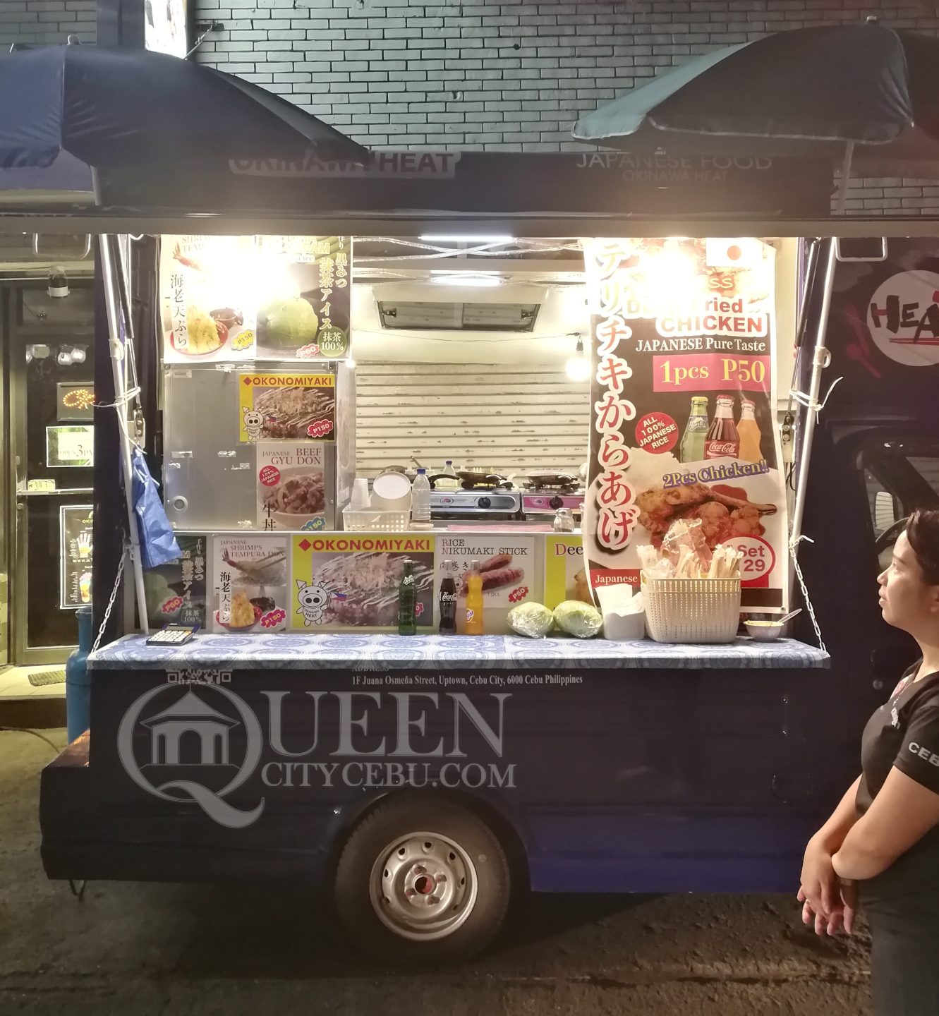 Okinawa Heat Japanese Food Truck Front View