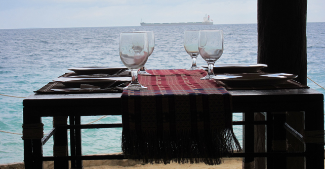 Bar and Restaurant by the sea