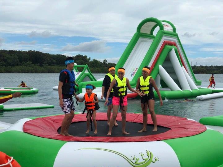 Waterpark in Papa Kit's Lagoon, Liloan