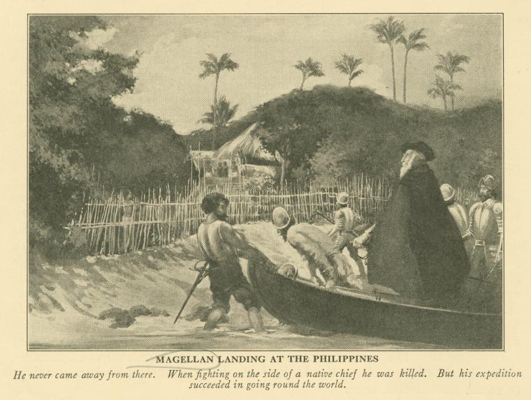 Magellan landing in Cebu Philippines