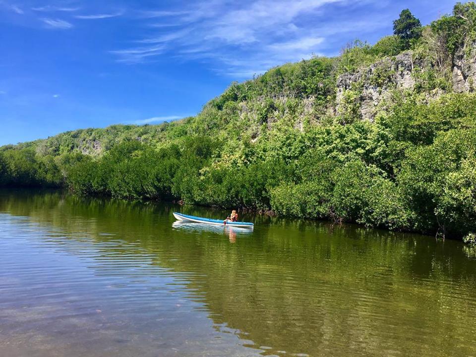 Kayaking at Bluewater Sumilon Island Resort. Photo by Lean Linx