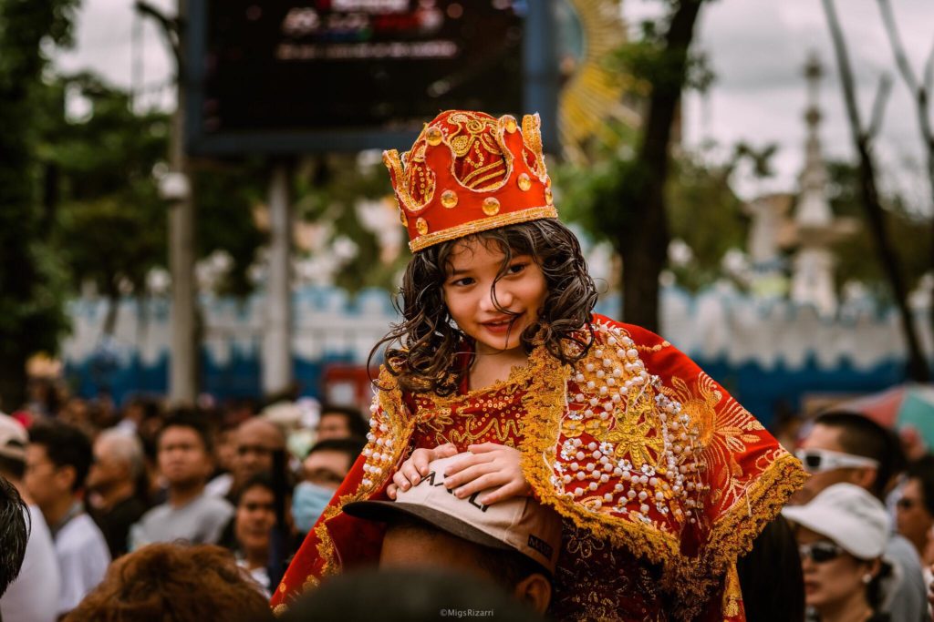 cute sto niño sinulog