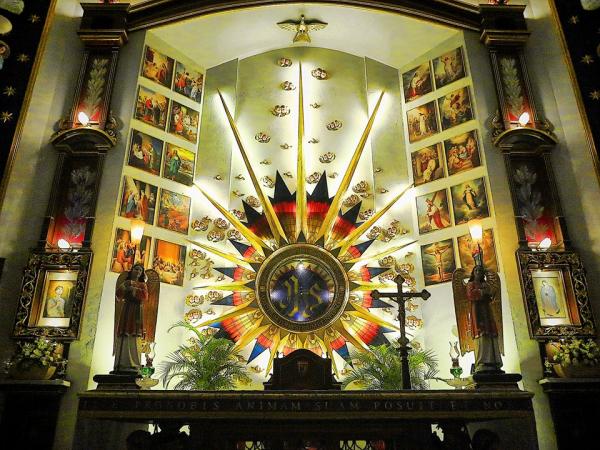 Altar at San Pedro Calungsod Shrine. Photo by Michael Ocampo