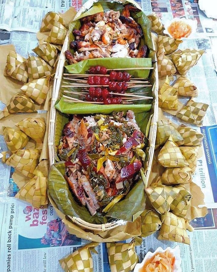 Luz's Inasal Fiesta on a Tray