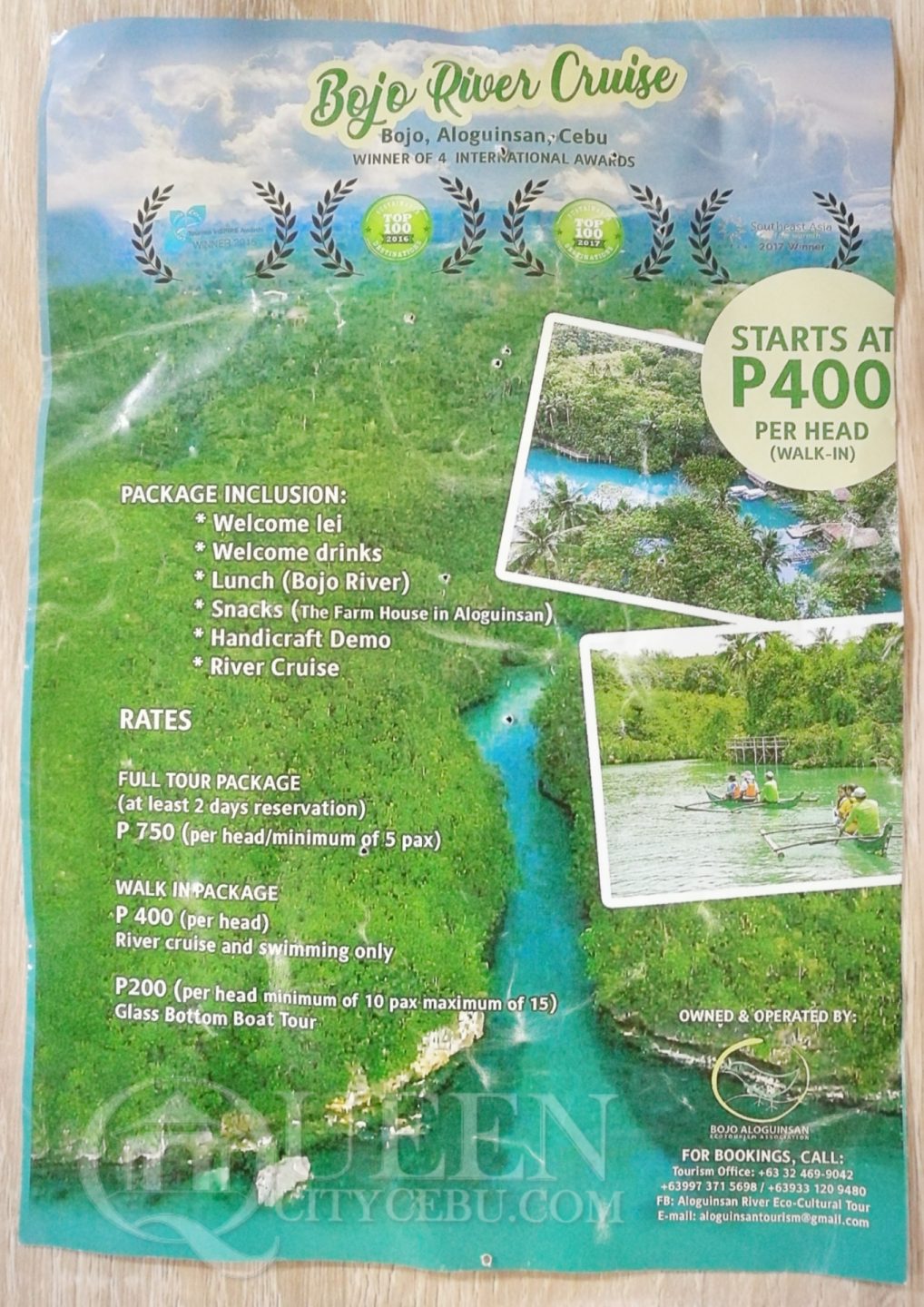 Bojo River Cruise Package
