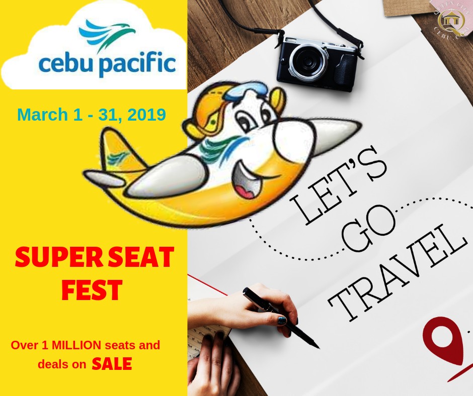Cebu Pacific Super Seat Fest 2019