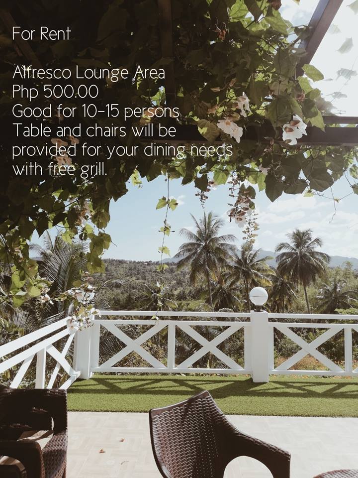 Alfresco Lounge Area at Sundaze Farm. Photo from Sundaze Farm