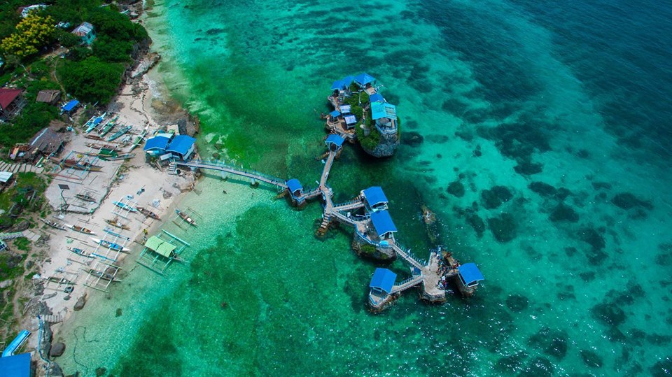 Aerial Shot of Funtastic Island. Photo by Darcy Duane Carungay.