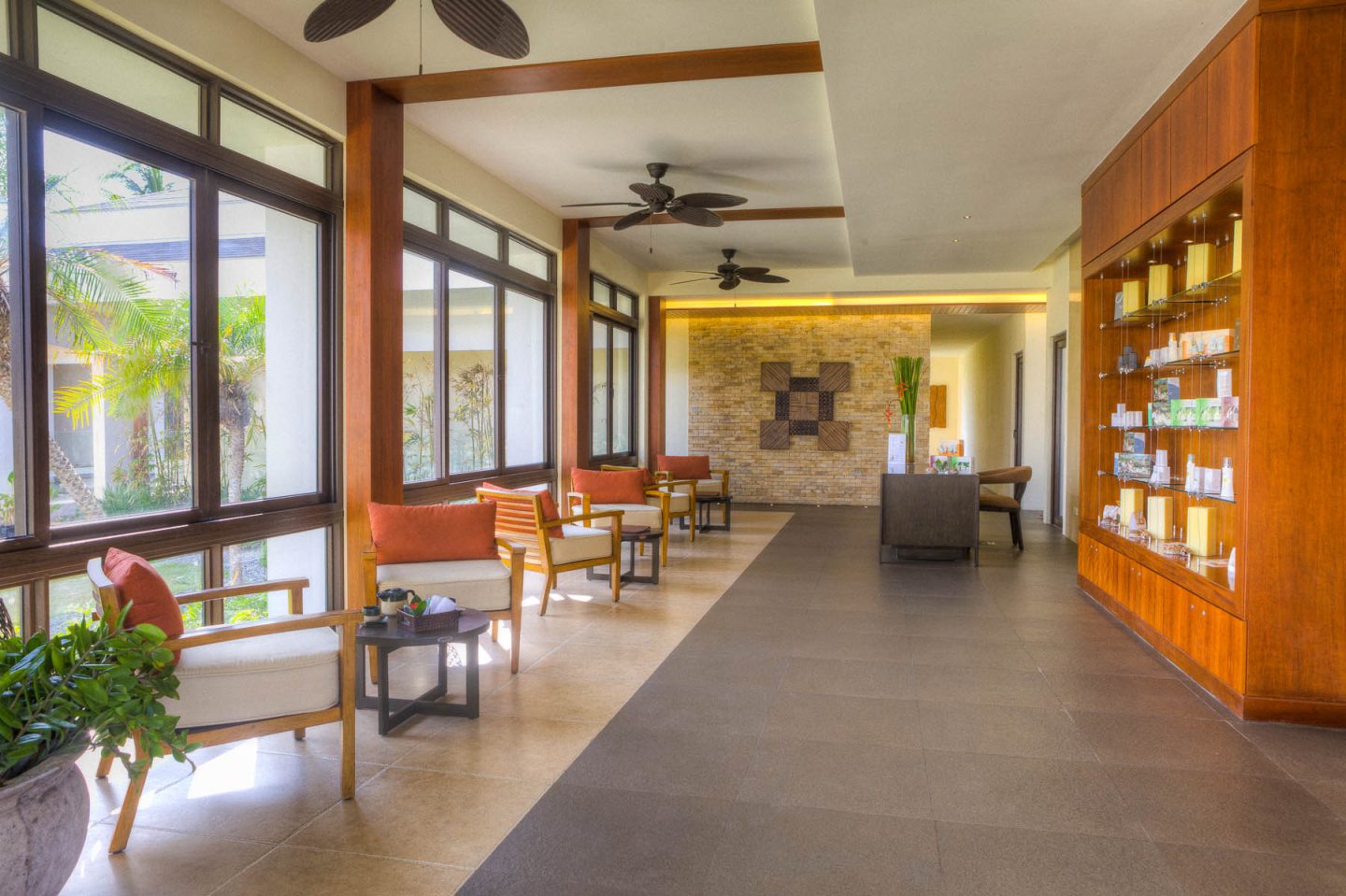 Daya Spa’s Reception Area // Photo by Kandaya Resort 