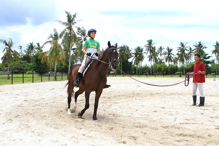 Kuwadra’s Horse Riding Lesson // Photo by Kandaya Resort 