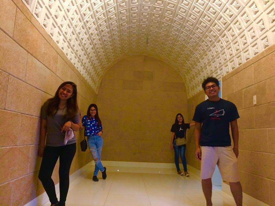 The ceiling design to the restrooms. Photo by Ruel Gabasa