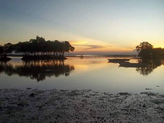 Sunset view at the island. Photo by Mary Gwen Vergara Marinog