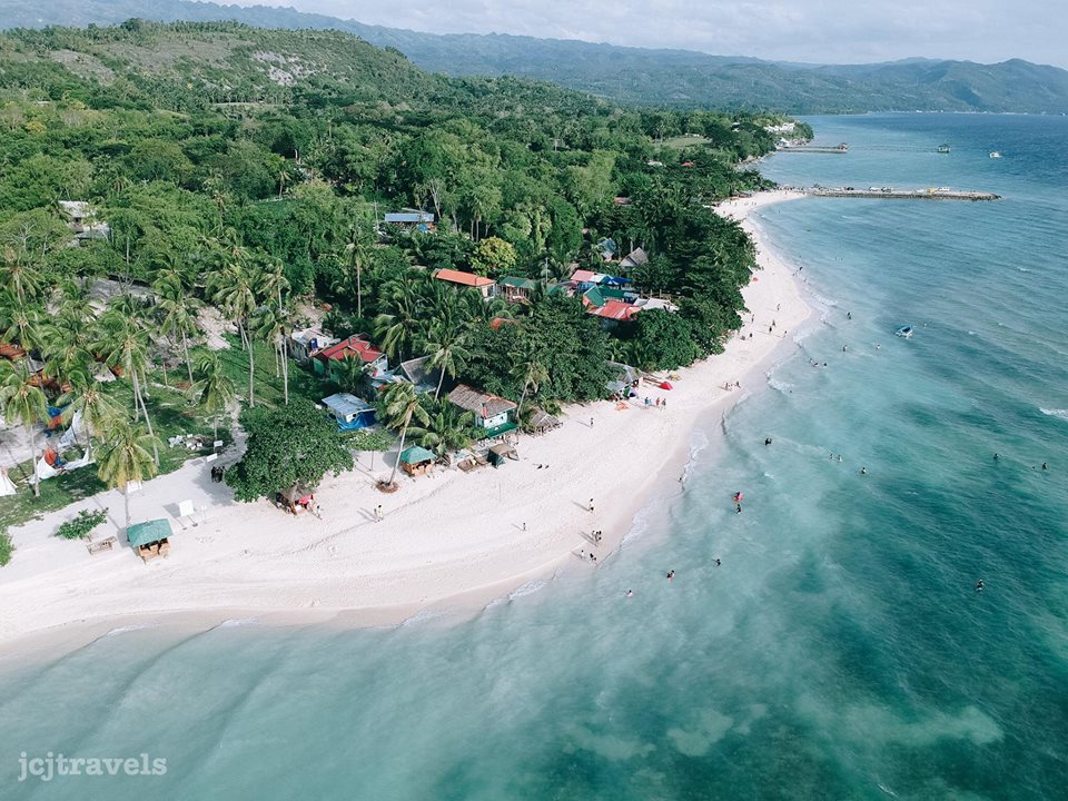 Camping at Lambug Beach in Badian